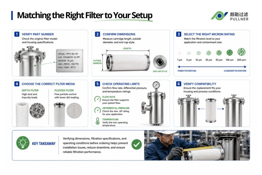 matching the right filter to your setup