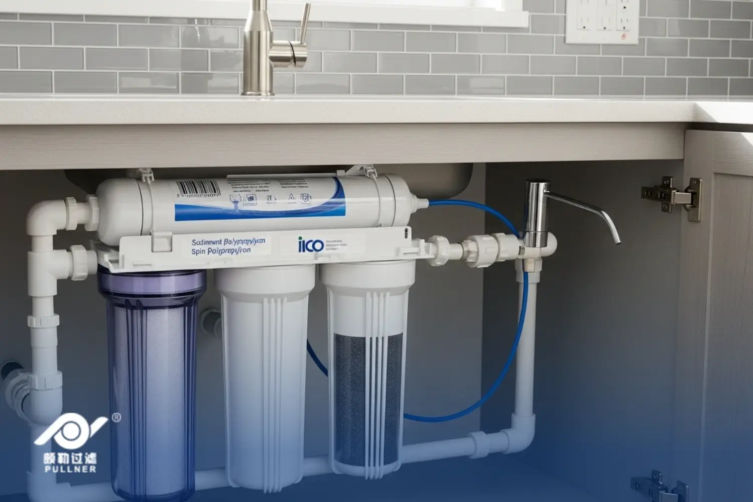 water softening (ion exchange)