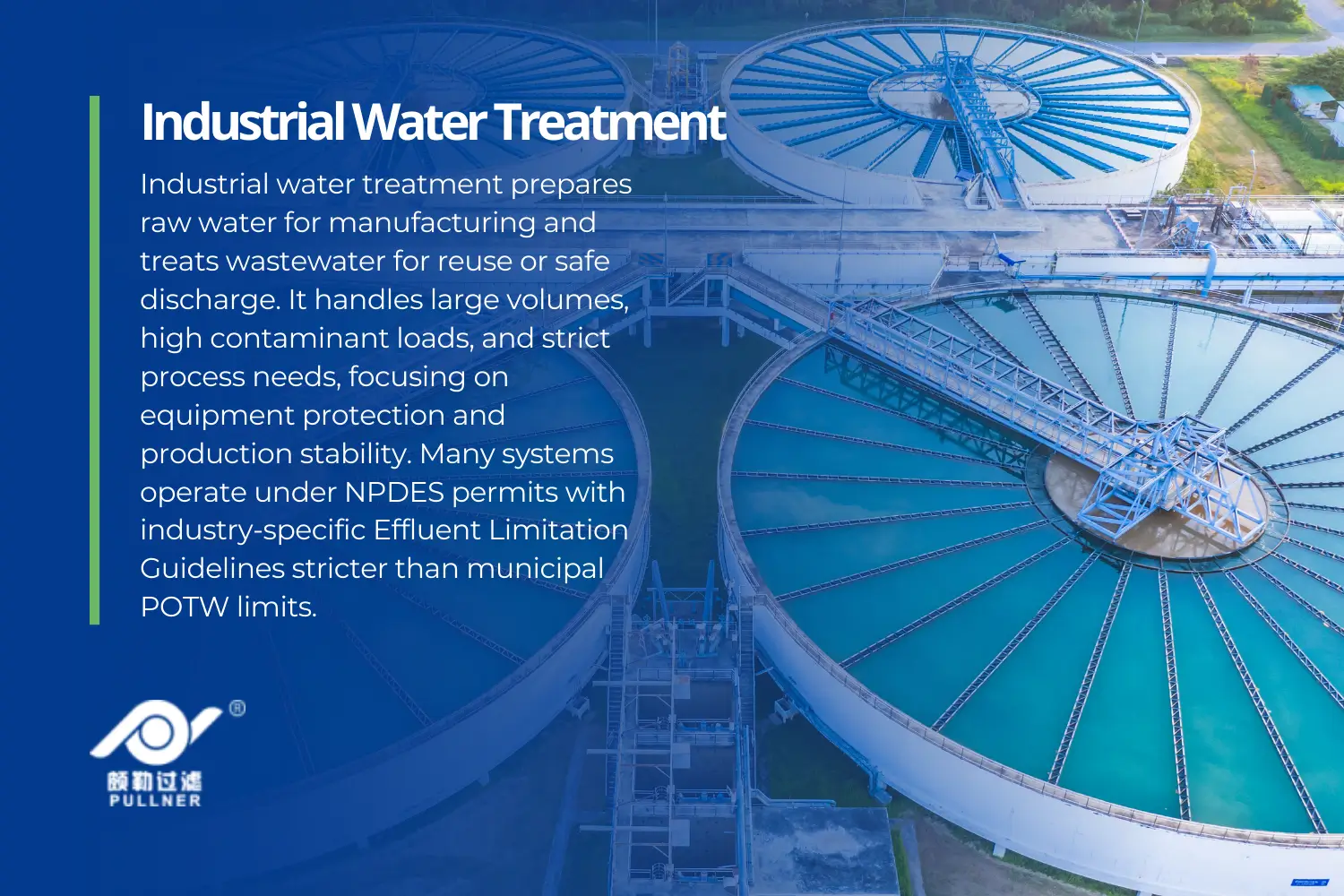 what is industrial water treatment